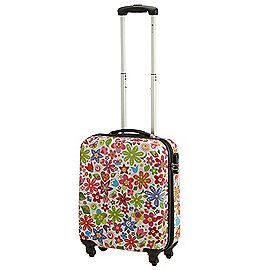 Check In Flower 4-Rollen-Kabinentrolley 55 cm